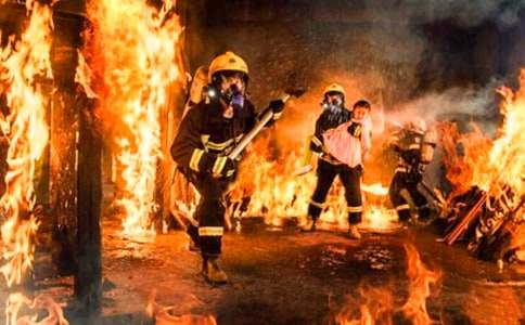 我是小小消防員作文